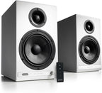 Audioengine HD6 Premium Powered Bookshelf Speakers | 150W Audiophile-Grade Bluetooth 5.0 Speakers with aptX HD | 24-Bit DAC | Real Wood Veneer