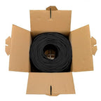 Dripstone CAT6 Ethernet Cable 1000ft Bulk Network LAN Wire 23AWG Solid CCA UTP 550MHz High-Speed Internet Cable Gaming, Streaming, Office, Home Use, Pull Box, Cat6 Bulk, Stable Connectivity - Black