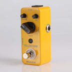 MOOER Yellow Compressor Comp guitar pedal bass compressor, True Bypass guitar compression, adjustable EQ and volume, portable mini size.