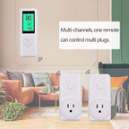 SENSTREE DIGITEN Wireless Temperature Controller, Remote Control Detect Temp, Digital Remote Thermostat, Plug-in Thermostat Outlet