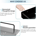 MEEMENG Projector Shelf, WiFi Router Shelf, Under TV Wall Mount for Game Console, DVD Player, Modem, Floating Shelf/Rack/Stand/Holder