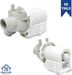 [What'sUp?] DPO40-012 Washer Drain Pump Motor Compatible with LG & Kenmore, Replaces 5859EA1004P, DP040-012, 4681EA1007A, AP5672914, PS7785119, EAP7785119