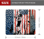 Golf Flag Square Mouse pad, Texture, Waterproof, Anti Slip Rubber Base, Computer Mouse pad, Laptop Mouse pad