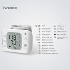 yuwell Smart Wrist Blood Pressure Monitor with Bluetooth | Medical Grade, BP Machine for Home Use | Ultra Light Weight, Smart Inflation Cuff, Large Display, Rechargeable Battery, App for iOS & Android