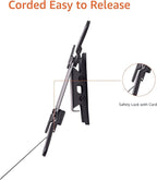 Amazon Basics Tilt TV Wall Mount fits 12-40 inch TVs and VESA 200x200, Black