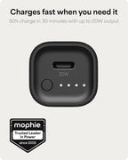 Mophie Powerstation Fast 5,000mAh Power Bank | Fast and Portable | 20W, Single-Device