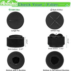 Anewise 2 Pack 32R9 Replacement Filters for Bissell PowerForce PowerGroom for Cleanview Helix Turbo Inner & Outer Vacuum Cleaner Filter Set, Replace Part 203-7913, Model 1240, Not for Style 9 Filter