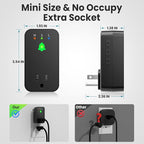 Power Failure Alarm WiFi, Smart Power Outage Alarm with App Notifications, Mini Size Freezer Alert with Loud 110dB & LED Indicator & Voltage Detection, Home Power Monitor for GFCI Trips, Sump Pump ﻿