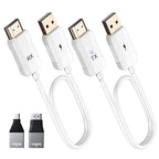 Anytrox Wireless HDMI Transmitter and Receiver 4K Decode 1080P Output, HDMI Wireless Extender, Plug & Play, Support 2.4/5GHz for Streaming Video and Audio to Monitor from Laptop/Pc/Tv Box (White)