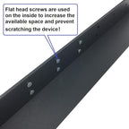 QiaoYoubang 1U Universal Rack Mount Rails- 4-Post Server Rack Shelf Rail 16-29 inches Adjustable Depth for APC HP IBM DELL Compaq