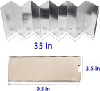 Smokitcen Adjustable Heat Focusing Reflector for Round Natural Gas and Propane Patio Heaters