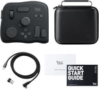 TourBox NEO - Customizable Editing Controller, Video Photo Color Grading Speed Editor, Mac/PC Intuitive Control Productivity for Adobe, Davinci and More, Programmable Keyboard Set with Cable and Bag