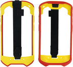 Protective Cover Bumper Case Rugged Boot with Hand Strap for Zebra TC51 TC510K TC52 TC56 TC57 (Red+Yellow)