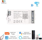 TUNICHX RGBCCT SMD FCOB 6 PIN LED Strip 2.4 GHz WiFi Group Controller Alexa Google Home Control Match with WR01RF LM091 B4 B8 FUT088 Mi-Boxer/Mi-Light RGBCCT Remote
