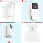 Swivel Mount for myQ Smart Garage Video Keypad ,Angle Adjustable(40 to 140 ) Degree Mounting Bracket for myQ ,Easy to Install (Video Keypad is NOT Included