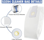 53294 Type O HEPA Cloth Vacuum Bags Replacement for Kenmore Upright Vacuum Cleaners, 12 Pack