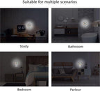 Pigsaly Led Night Light Fiery Paint Splashes Colorful Monster Trucks Night Light Plug in Wall Lamp Smart Dusk to Dawn Sensor Nightlight Led Lamp Energy Saving Lights Gift for Kids Room Bedroom Bathro