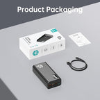 PSOOO 50000mAh Power Bank 65W, Portable Charger,External Battery Pack for Outdoor Camping, Home & Office. Emergency Back-up Power for Smartphones, Tablets and Laptop