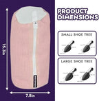 Wash Express Shoe Cleaning Kit: Shoe Washing Bag (2pcs), Mesh Laundry Bag for Shoe Dryer and Adjustable Shoe Trees (5 pc kit)