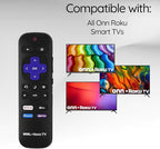 Ceybo Original OEM Replacement Remote Control for Roku Smart TV with Netflix, Paramount, Apple TV, and HBO Max Shortcut Buttons