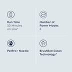 Electrolux WellQ7 Pet Cordless 2-in-1 Vacuum Cleaner with Motorized PetPro+ Nozzle for Easy Pet Hair Removal, 50-Minute Run Time, 2 Power Modes, Indigo Blue