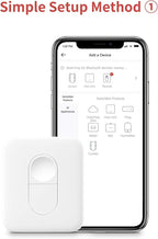 SwitchBot Automatic Curtain Opener with Remote - Bluetooth Remote Control Smart Curtain with App, Upgraded High-Performance Motor, Add SwitchBot Hub to Work with Alexa, Google Home, HomeKit (Curtain 3
