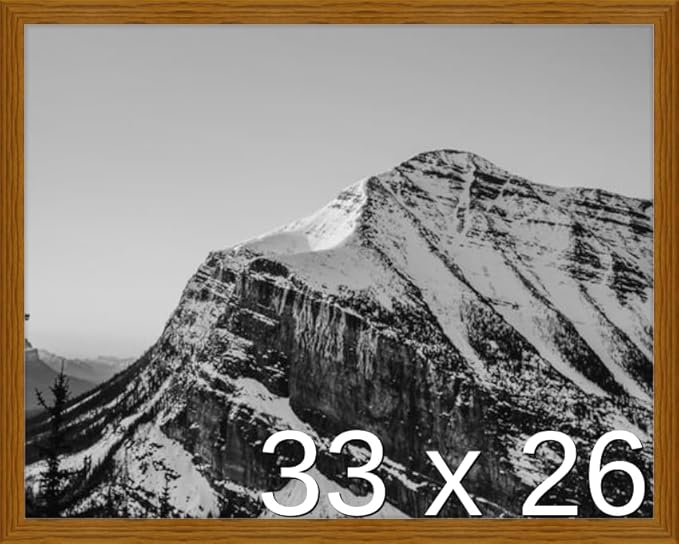 Frame It Easy 33 x 26 Hazel Wood Frame (Derby)