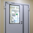 Exam Room Sign, Exam Room Numbers, In Use/Available Slider Door Signs for Therapists, School, Medical Office, Hospital-Easy Installation