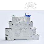 40Pcs Socket Maker, Small White Labels for Relay Socket Base 41F-1Z-C2 6Amp can Write Any Word or Make Some Product Marking