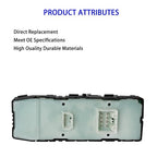 Left Front Driver Side Power Window Switch Compatible with 2006-2010 Jeep Grand Cherokee & Dodge Charger & Chrysler 300, 2007-2009 Chrysler Aspen&Dodge Durango, Replacement for 4602736AA 4602781AA