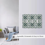 Bvtewkhz Green Luxury Modern Cubic Marble 3 Gang Triple Toggle Decorative Light Switch Covers Electrical Faceplate Switch Plates For Bathroom Kitchen Home