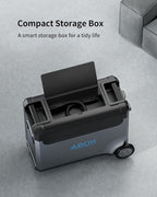 Portable Power Station Extra Battery for Ark3600, 3840Wh LiFePO4 Battery Electric Solar Generator for Garage, Home, Off-Grid Living,Car Refrigerator, Portable Air Conditioner