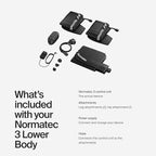 Hyperice Normatec 3 - Recovery System with Patented Dynamic Compression Massage Technology (Normatec 3 Lower Body (Standard Size Legs + Hips) FSA-HSA