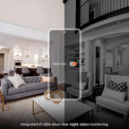 Nexxt Solutions Smart Wi-Fi Indoor Pan and Tilt Camera - 2K HD, Motion Detection, Night Vision, Two-Way Audio, Remote Access Alexa & Google Home Compatible | Camara de Seguridad