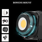 IFOOTAGE SL1 220DN LED Video Light,Continuous LED Lighting with 5600k Daylight,CRI 98+,Brightness 42000lux @ 1m,8 Light Effects,APP Control,for Professional Video Recording