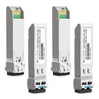 OPSTRAN 10GBASE-LR SFP+ Optical Transceiver Module Compatible with Ubiquiti Unifi UF-SM-10G 10G SFP+ LR 1310nm 10km DDM Duplex LC SMF 4 Pack