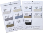 SmartWings Cellular Fabric Samples,100% Blackout & Light Filtering Fabric, Used in Hazel Cellular Shades, Multi-Color