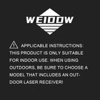Weiddw 16 Lines Self-Leveling Laser Level with Tripod, 4x360°4D Green Cross Line Vertical & Horizontal Laser for Construction,Home Renovation,Remote Controller&Durable Case（＜1mw）