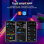ZigBee Tuya SPI Pixel LED Strip Light Controller Smart Life APP Control RGB IC Dynamic Lighting Static Mode Music Sound ZigBee2mqtt Home Assistant WS2811 SK6812 WS2805 (Tuya ZigBee Hub Require)
