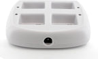 Tenergy TN136 Smart 9V 4-Bay Battery Charger for Rechargeable NiMH 9 Volt Batteries