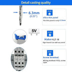 UL Listed 20Pcs 5V Electromagnetic Relay 5 Volt DC Relay Miniature 1NO 1NC 6Amp SPDT with LED Indicator, Socket Base and DIN Rail Module