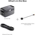 DJI Power 1000 Portable Power Station, 1024Wh Power Generator with Mavic 3 Series Fast Charge Cable, LiFePO4 Cell, Fast Charging, 2200W Max Output, Content Creation, Drone Photography, Camping & RVs