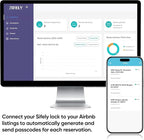 Keyless Entry Keypad Smart Door Lock with Handle & Knob – Digital Deadbolt for Front, Bedroom, Office & Interior Doors, App Control for Airbnb, Guests & Kids, Easy DIY Install (No Fingerprint)