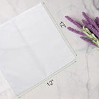 UNIMADE Washcloths - 20 Pack - Face Towels (12" x 12"), Highly Soft Wash Cloths and Hand Towels, Fast Drying Multi-Purpose Microfiber Cleansing Cloths for Bathroom, Hotel, Spa, and Salon - White