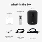 WiiM Sound Smart Speaker with 1.8″ Touch Display, Hi‑Res 24‑bit/192 kHz, AI RoomFit™ Room Correction, 100W Peak, Wi‑Fi 6E/Bluetooth 5.3, Multi‑Room & Stereo Pairing, Remote Included, Black