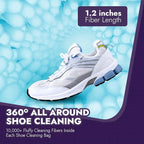 Wash Express Shoe Cleaning Kit: Shoe Washing Bag (2pcs), Mesh Laundry Bag for Shoe Dryer and Adjustable Shoe Trees (5 pc kit)