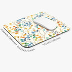 Armanza Square Mouse Pad Colorful Forest,Personalized Premium-Textured Custom Mouse Mat Design,Washable Mousepad Cloth,Non-Slip Rubber Base Computer Mouse Pads for Wireless Mouse