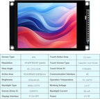 Hosyond 3.2 inch 240x320 IPS Capacitive Touch Screen LCD Module SPI Serial ILI9341V Driver for Arduino R3/Mega2560