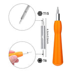 Replacement Screws for Doorbell - Orange Screwdriver T6 T15 & + 20Pcs Screws for Doorbell 2nd Gen & Pro