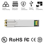 OPSTRAN 10/100/1000BASE-T SFP SGMII Copper Transceiver Module Compatible with Cisco GLC-TA RJ45 100m Cat5e/6